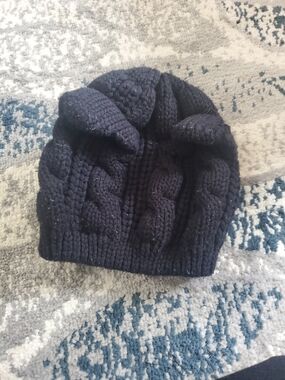 Kids Cable Knit Beanie Hat